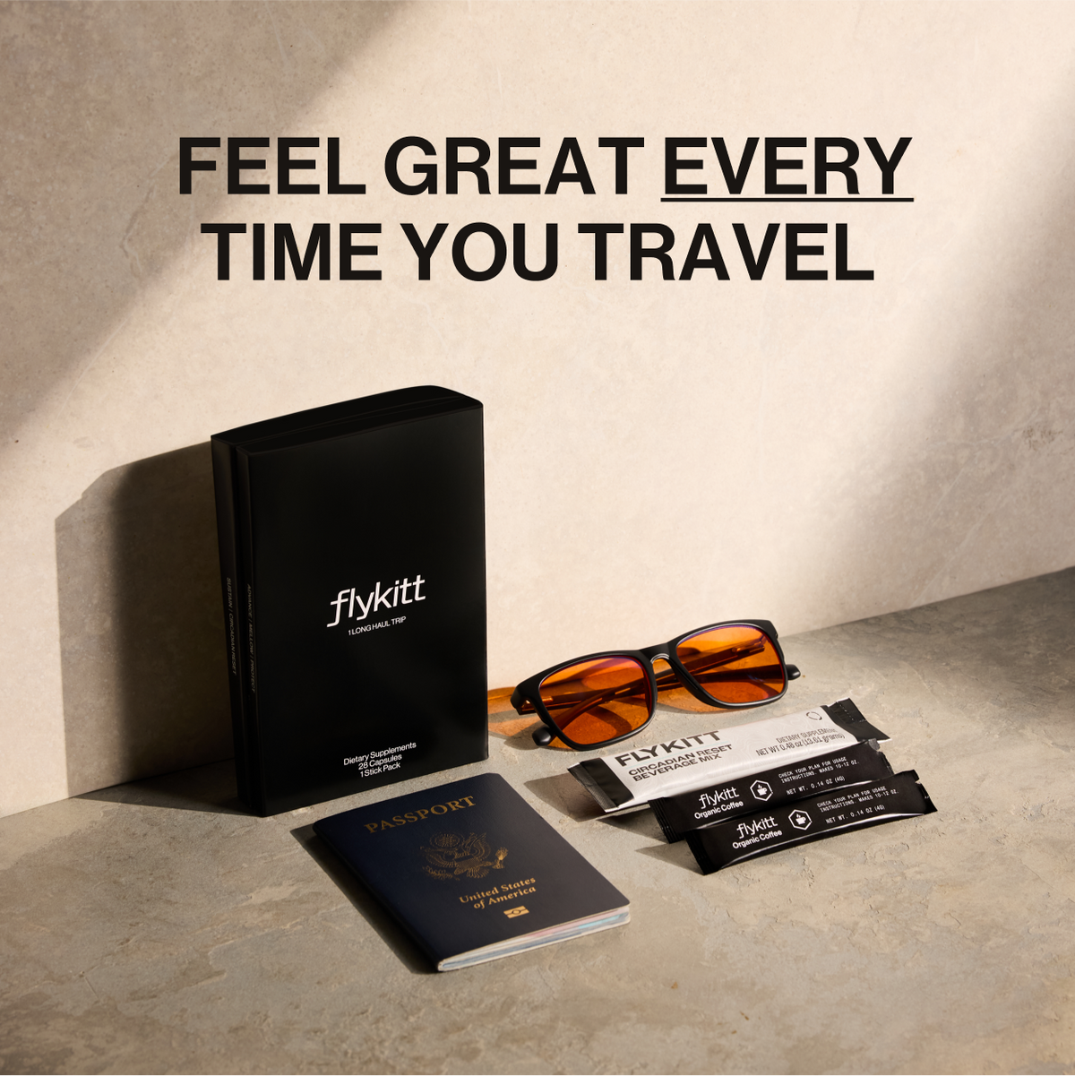 FlyKitt - Never Experience Jet Lag Again – Fount